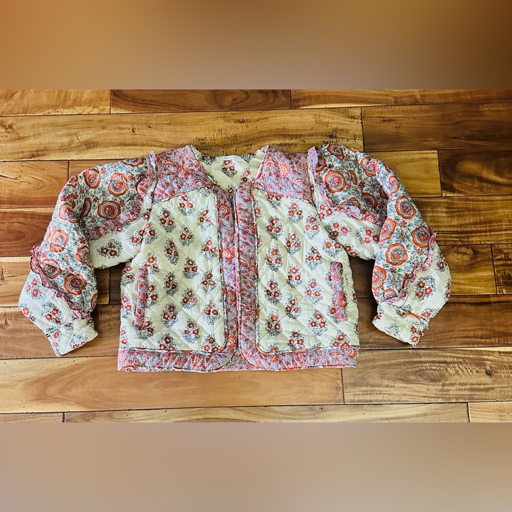 ✨ Llani Printed Quilted Kimono Jacket ✨